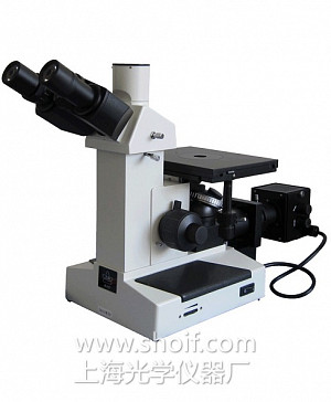 4XC 三目倒置金相显微镜