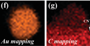 含碳材料如何在TEM透射电子显微镜的Mapping上看出碳材料分布？