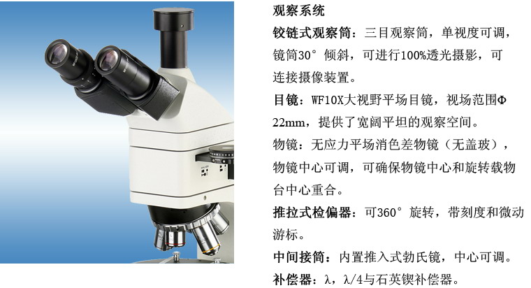 CMY-310研究级透反射偏光显微镜